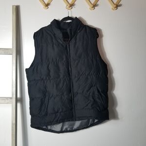 COVINGTON MEN'S BLACK PUFFER VEST SIZE LARGE